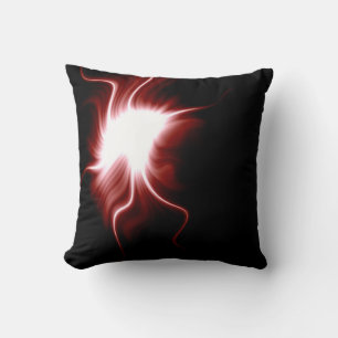 Light abstract art cushion