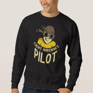Light Aircraft Pilot Small Aeroplane Private Sweatshirt