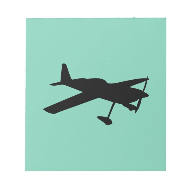 light aircraft plane notepad (Front)
