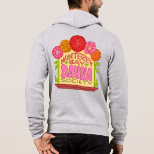 light and bright zip hoodie