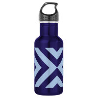 Light and Dark Blue Chevrons