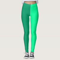 Light and Dark Green Two Tone Split