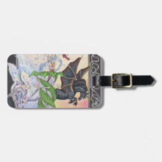 Light and Dark Luggage Tag