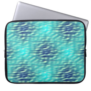 Light and Dark Pool Water Pattern Laptop Sleeve