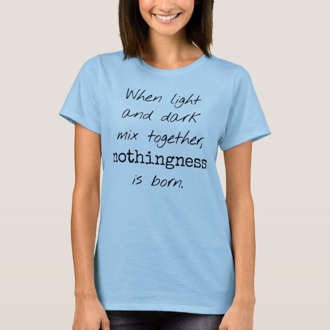 Light And Dark Women's Basic T-Shirt (Front)