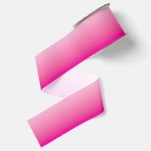 Light and Hot Pink Ombre Grosgrain Ribbon