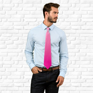 Light and Hot Pink Ombre Tie