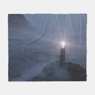 Light and Salvation Fleece Blanket