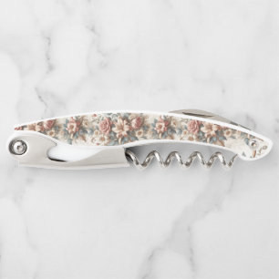 Light Antique Floral Perfection Corkscrew