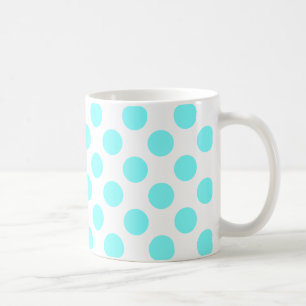 Light Aqua Dots Coffee Mug