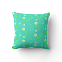 Light aqua green aesthetic dots