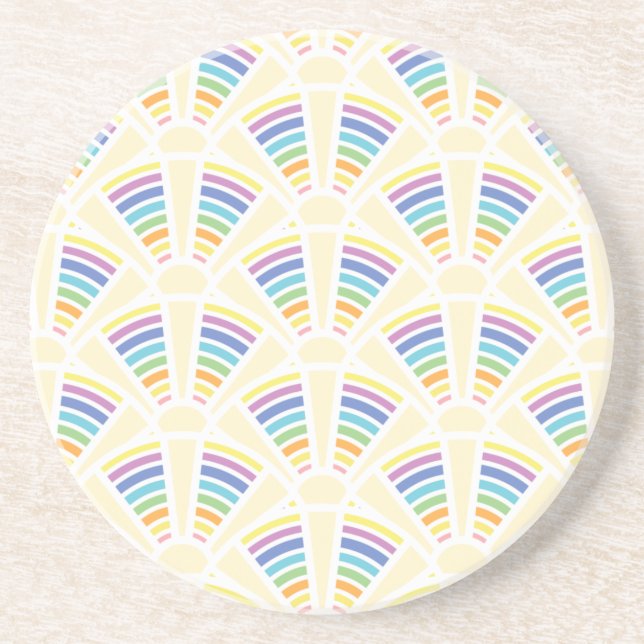 Light Arches Sandstone Coaster (Front)