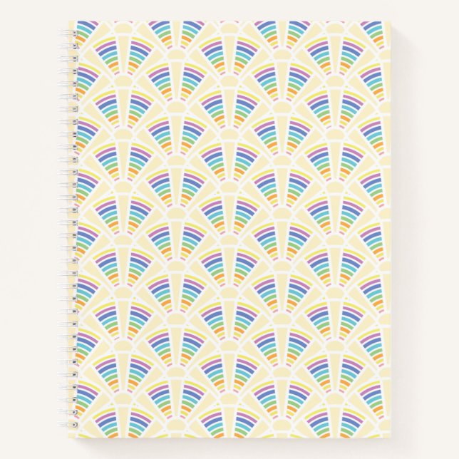 Light Arches Spiral Notebook (Front)