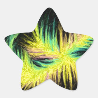 Light As A Feather Design Star Sticker