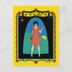 Light At The End Of The Tunnel_B_ Postcard