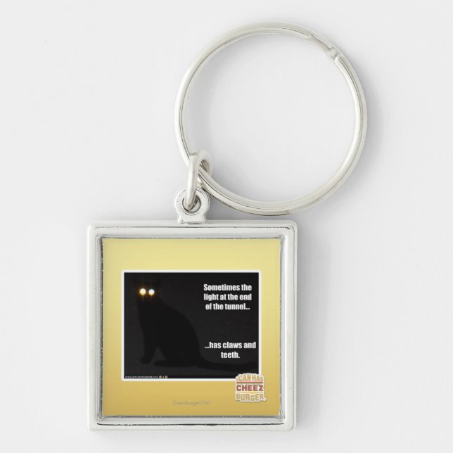 Light at the End of the Tunnel Key Ring (Front)