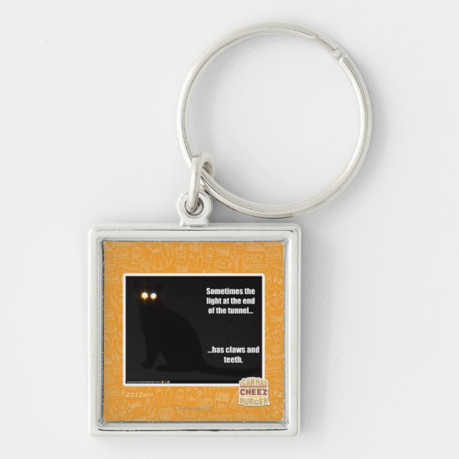 Light at the End of the Tunnel Key Ring (Front)