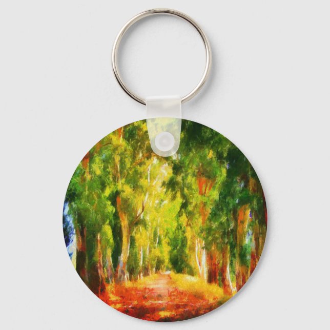 Light At The End Of The Tunnel Key Ring (Front)