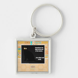 Light at the End of the Tunnel Key Ring
