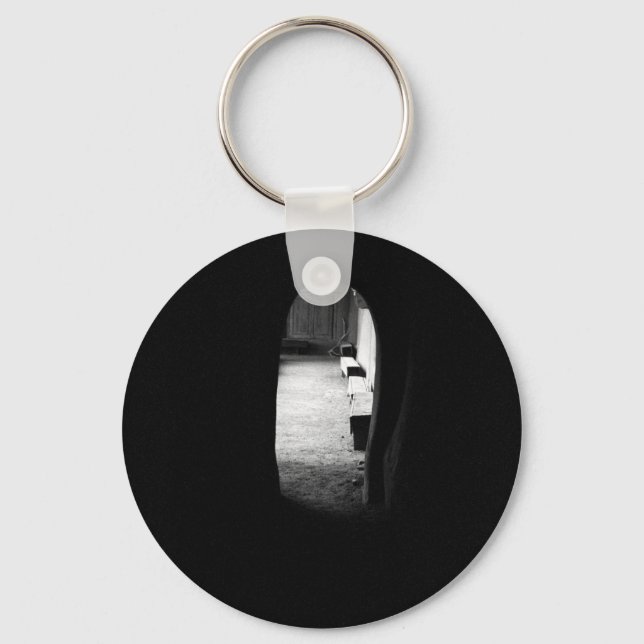 Light at the End of the Tunnel Key Ring (Front)