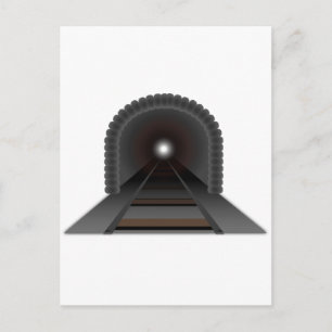 Light At The End Of The Tunnel! Postcard