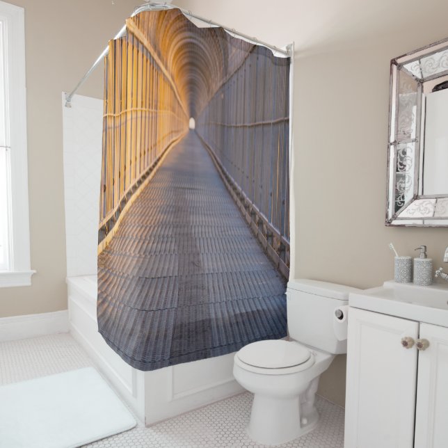 Light At The End Shower Curtain (In Situ)