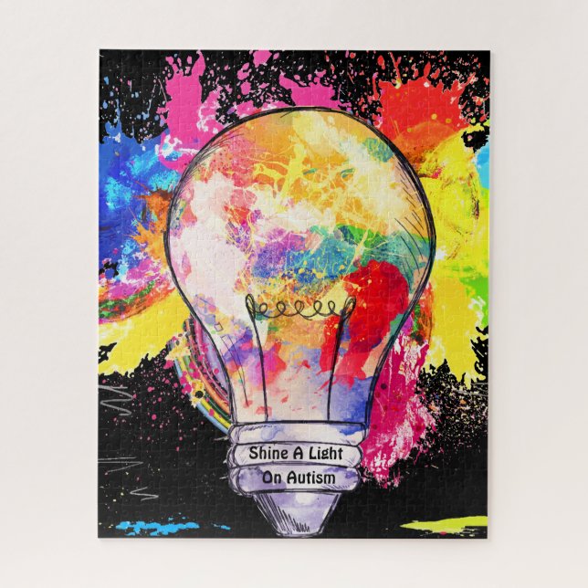 Light Autism  Jigsaw Puzzle (Vertical)