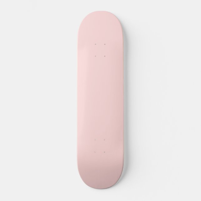 Light Baby Pink Skateboard (Front)