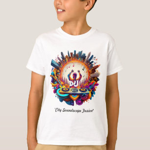"Light Background Music Art" T-Shirt