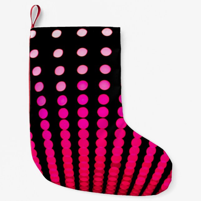 Light Background Small Christmas Stocking (Front)