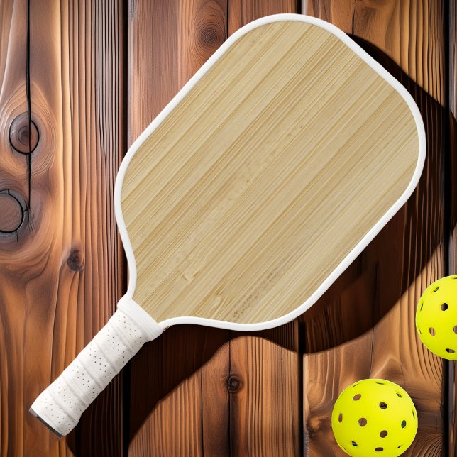 Light Bamboo  Pickleball Paddle (Creator Uploaded)