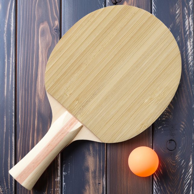 Light Bamboo  Ping Pong Paddle (Creator Uploaded)