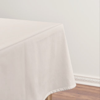 Light beige  tablecloth