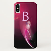 LIGHT BIRD IN PINK FUCHSIA  MONOGRAM