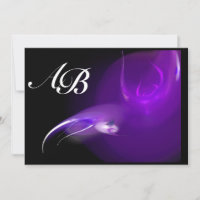 LIGHT BIRD IN PURPLE MONOGRAM