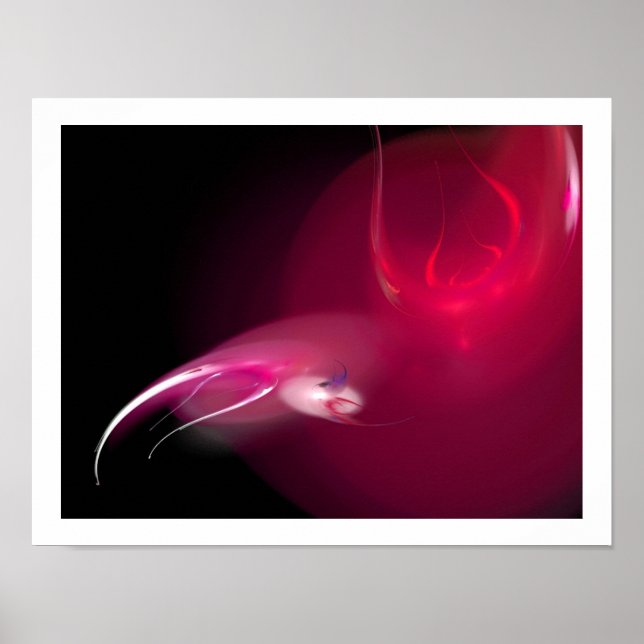 LIGHT BIRD IN RED POSTER (Front)
