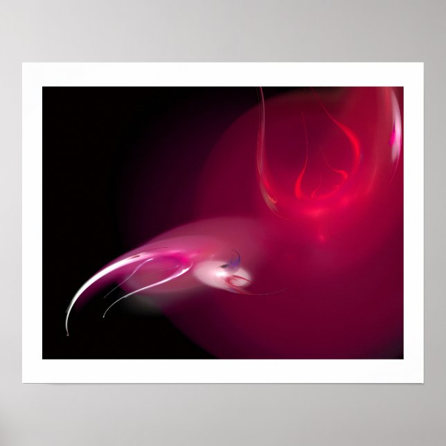 LIGHT BIRD IN RED POSTER (Front)