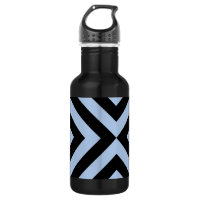 Light Blue and Black Chevrons