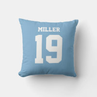 Light Blue and White Double-Sided Sports Jersey