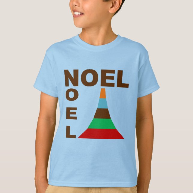 Light blue basic tee-shirt Design CHRISTMAS CAKES T-Shirt (Front)