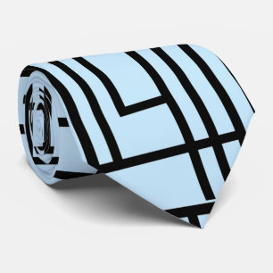 Light Blue Beautiful Pattern Design Tie