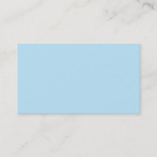 Light Blue Business Card
