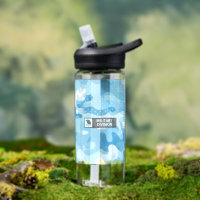 Light Blue Camouflage Pattern