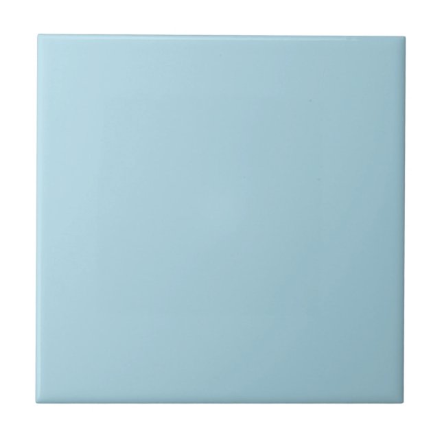 Light Blue Ceramic Tile (Front)