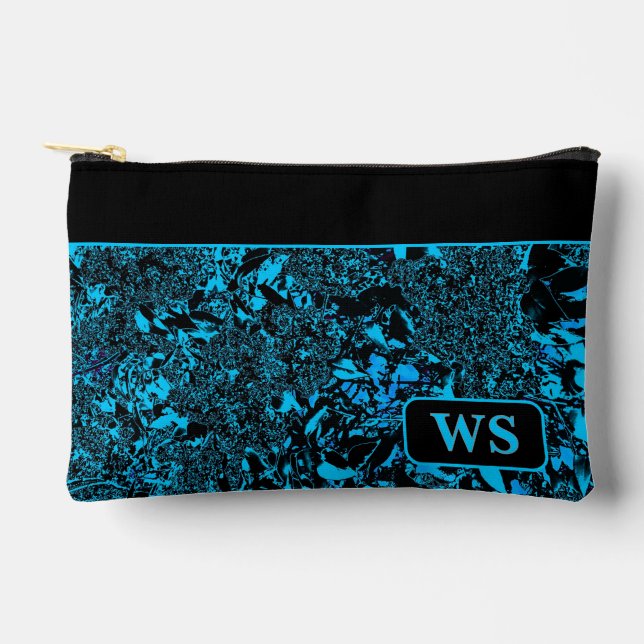 Light Blue Cosmetic Bag (Front)