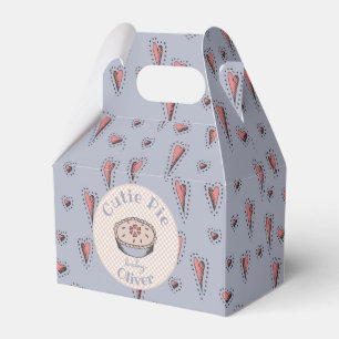 Light Blue Cutie Pie Baby Boy Favour Box
