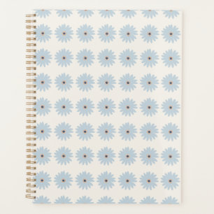 Light Blue Daisy Planner
