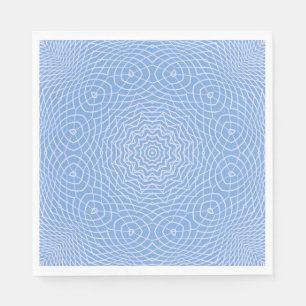 Light Blue Faux Tulle Design Napkin