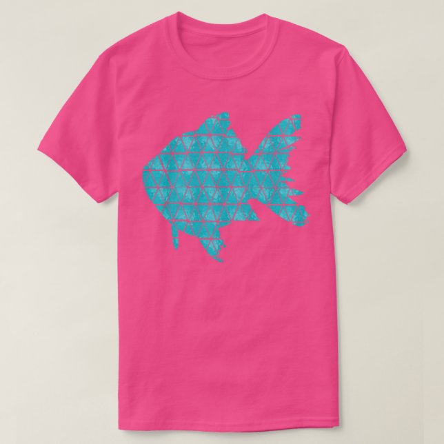 Light Blue Fish T-Shirt (Design Front)
