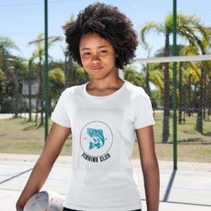 Light Blue Fishing Club T-Shirt